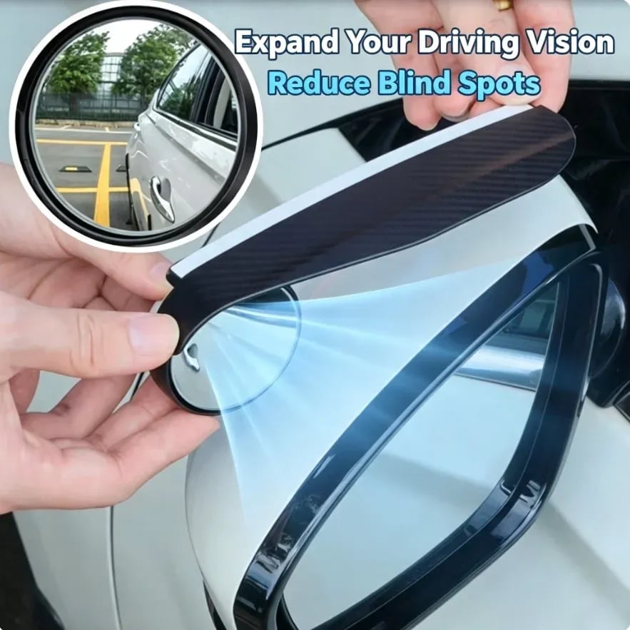 ⏳Time-Limited Special⏰🔥Carbon Fiber Car Mirror Blind Spot & Rain Visor Accessories☂️