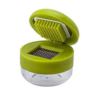 🔥 Holiday Celebration 70% OFF🔥Mini Garlic Chopper and Press with Container, Manual Garlic Mincer Crusher Cutter Grinder