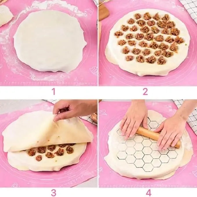 🔥 Holiday Celebration 70% OFF🔥37‑Hole Dumpling Making Mold, Multi‑Hole Ravioli Wrapper Maker