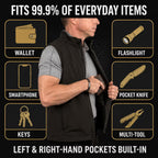 ⏳ Last Day 70% OFF – 🧥 Premium Lightweight EDC Utility Vest | Multi-Pocket 4-Way Stretch Design for Travel, Work & Outdoor Use