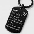🔥Last Day 70% OFF -🔥Unisex Minimalist Slogan Keychain - Palm-Sized Polyester-Nylon Fabric Daily Carry Keyring