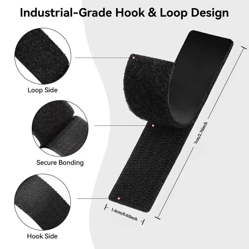 🔥Last Day 70% OFF -🔥Heavy Duty Water-Resistant Reusable Self-Adhesive Double-Sided Hook-and-Loop Strips - Strong Mounting Tape for DIY Home Projects