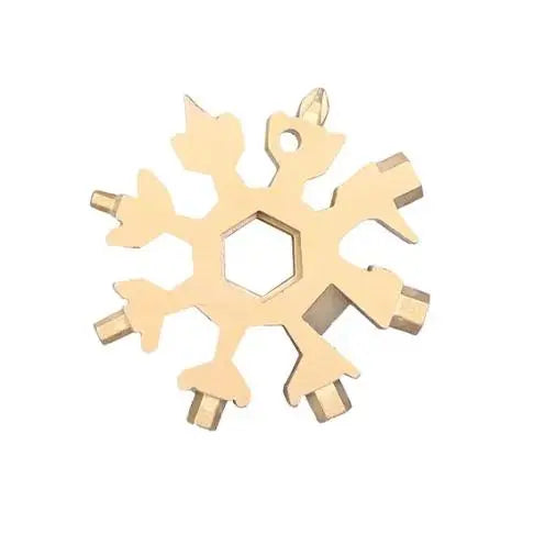 🎉 Holiday Celebration 70% OFF🎉18-in-1 Snowflake Multi Tool, Stainless Steel Wrench with Screwdriver & Bottle Opener