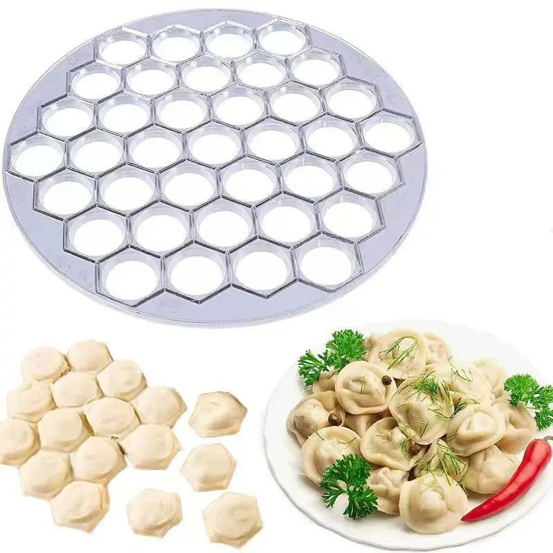 🔥 Holiday Celebration 70% OFF🔥37‑Hole Dumpling Making Mold, Multi‑Hole Ravioli Wrapper Maker