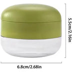 🔥 Holiday Celebration 70% OFF🔥Mini Garlic Chopper and Press with Container, Manual Garlic Mincer Crusher Cutter Grinder