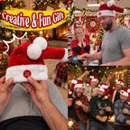🔥 Holiday Celebration 70% OFF🔥Animated Naughty Santa Hat – Funny Christmas Party Hat with Moving Santa Ears