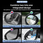 ⏳Time-Limited Special⏰🔥Carbon Fiber Car Mirror Blind Spot & Rain Visor Accessories☂️